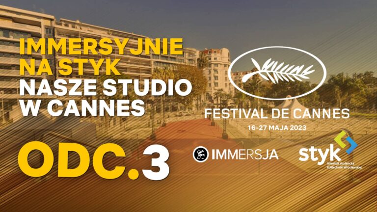 Immersyjnie na Styk, gościnnie Adam Krosnicki-Midon (Godardowskie igraszki) | Co słychać w Cannes? odc. 3 | Studio