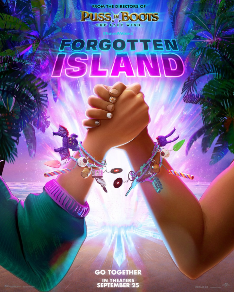 Plakat filmu "Forgotten Island", reż. Joel Crawford i Januel Mercado, 2026, dystr. Universal Pictures